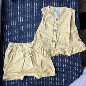 Yellow Kids Matching Set